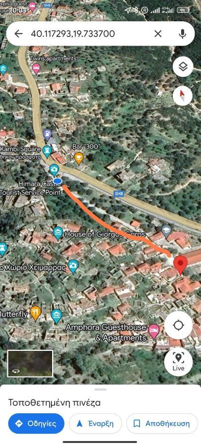 Lucas Apartments Himare Exterior photo